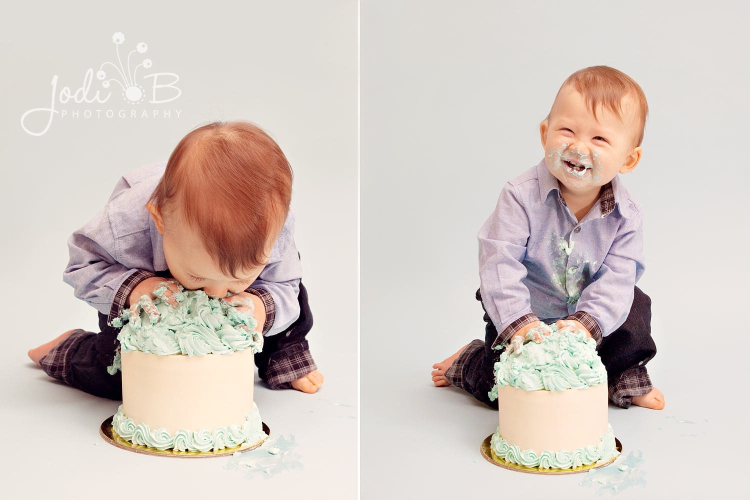 Orange County Cake Smash photographer