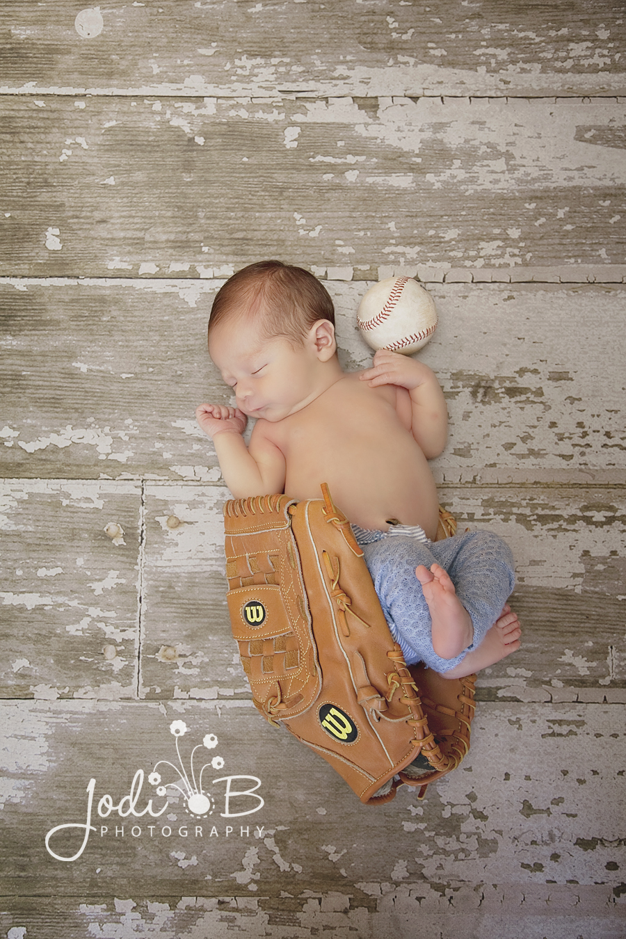 baseball newborn photographer